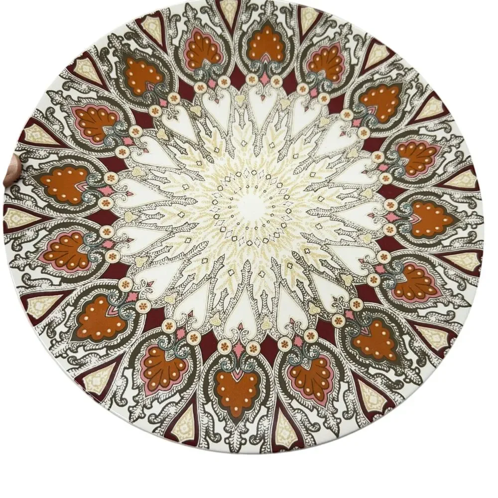 Pottery Barn PAISLEY - BROWN 8.75